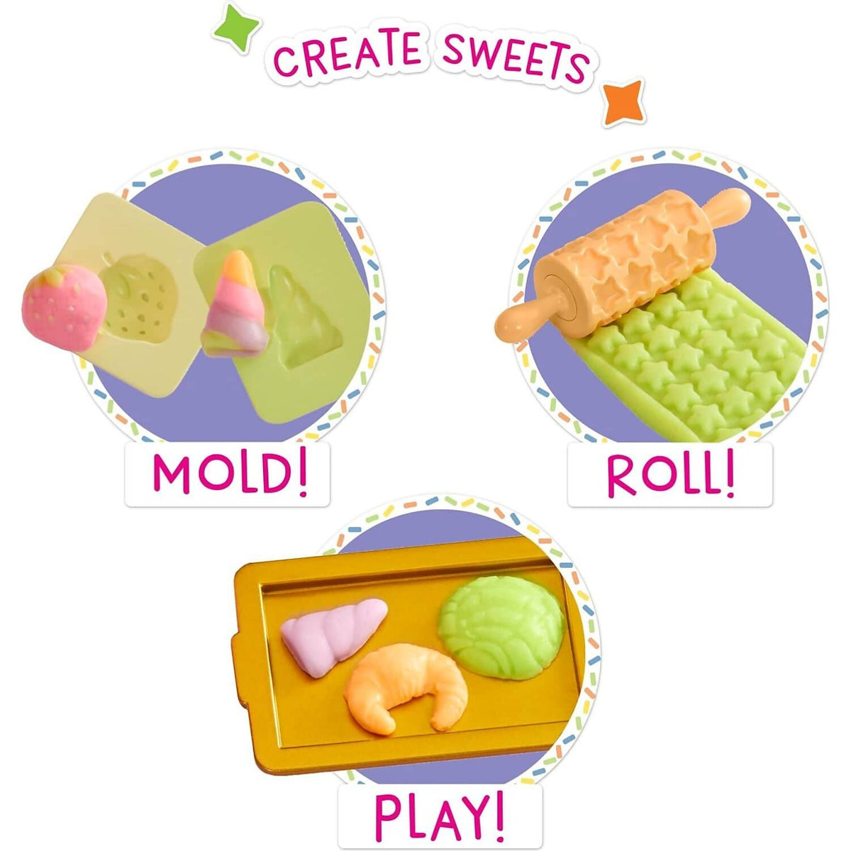 Rainbow High - Littles - Dessert Shop with Kandy Playset