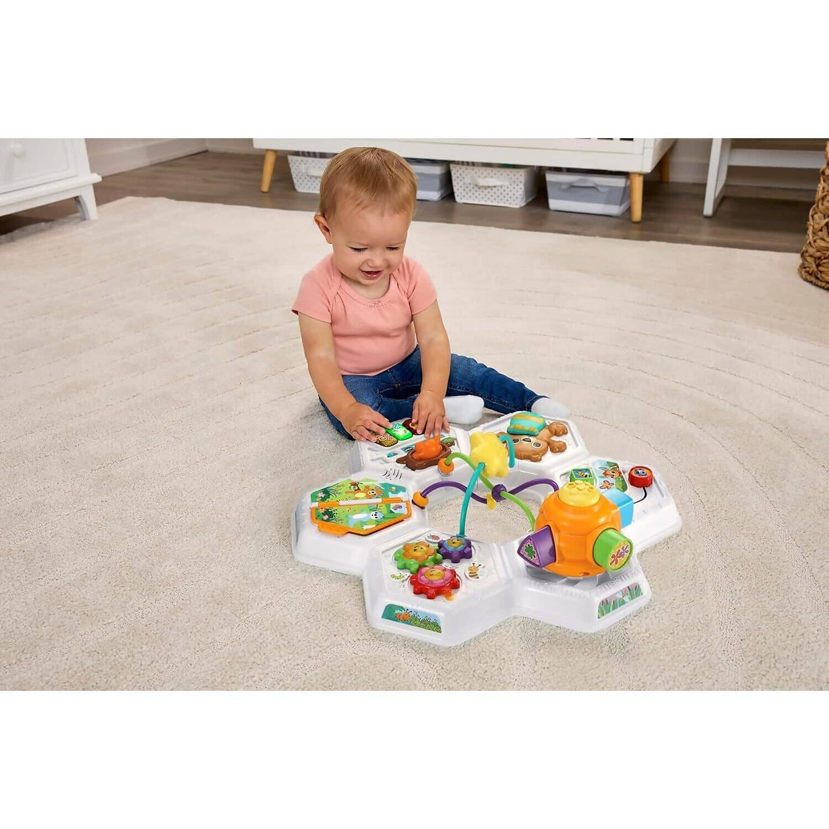 VTech - Baby - Busy Bee Activity Table - Blue