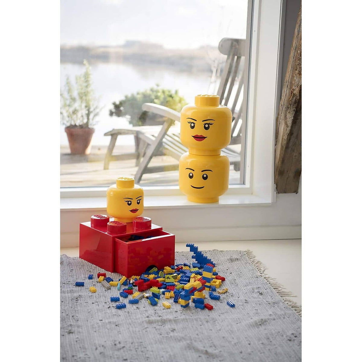 LEGO® Storage Head Girl Small - Room Copenhagen