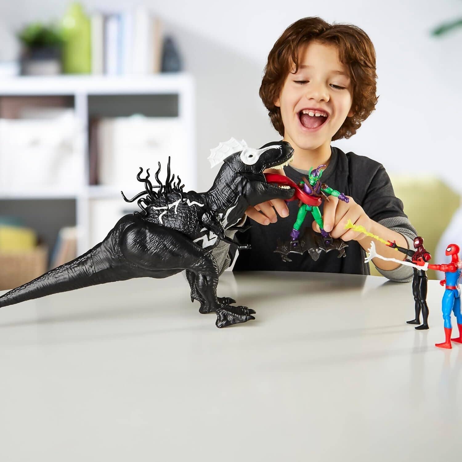 Marvel - Spiderman - VenomVersus Venomsaurus Rex - Hasbro