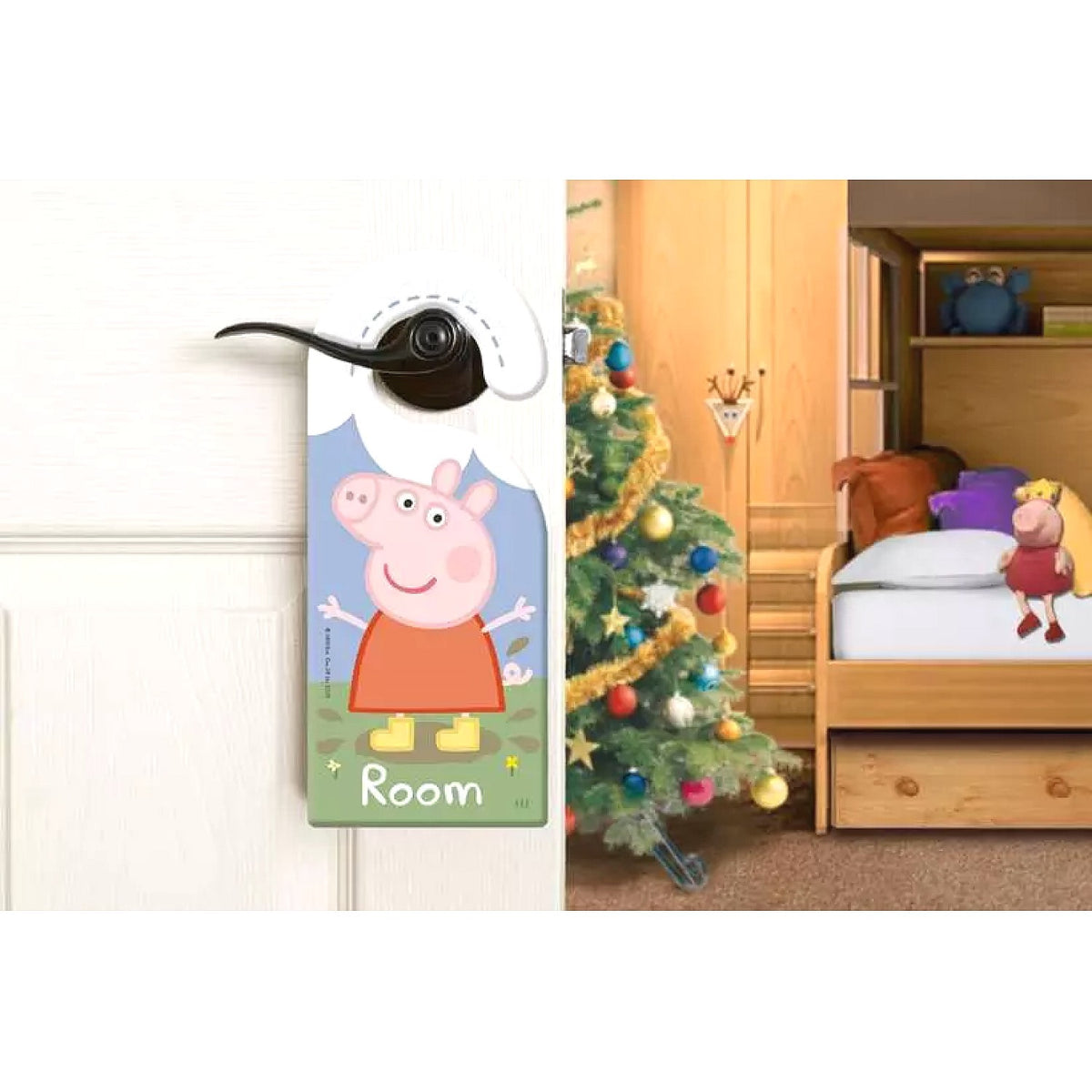 Ravensburger - Peppa Pig Christmas Shaped Giant Floor Puzzle 32 Pieces