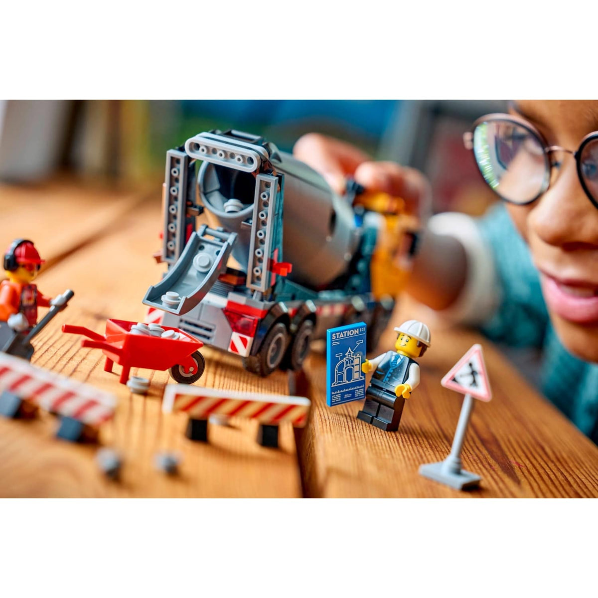 LEGO® 60478 Cement Mixer - City