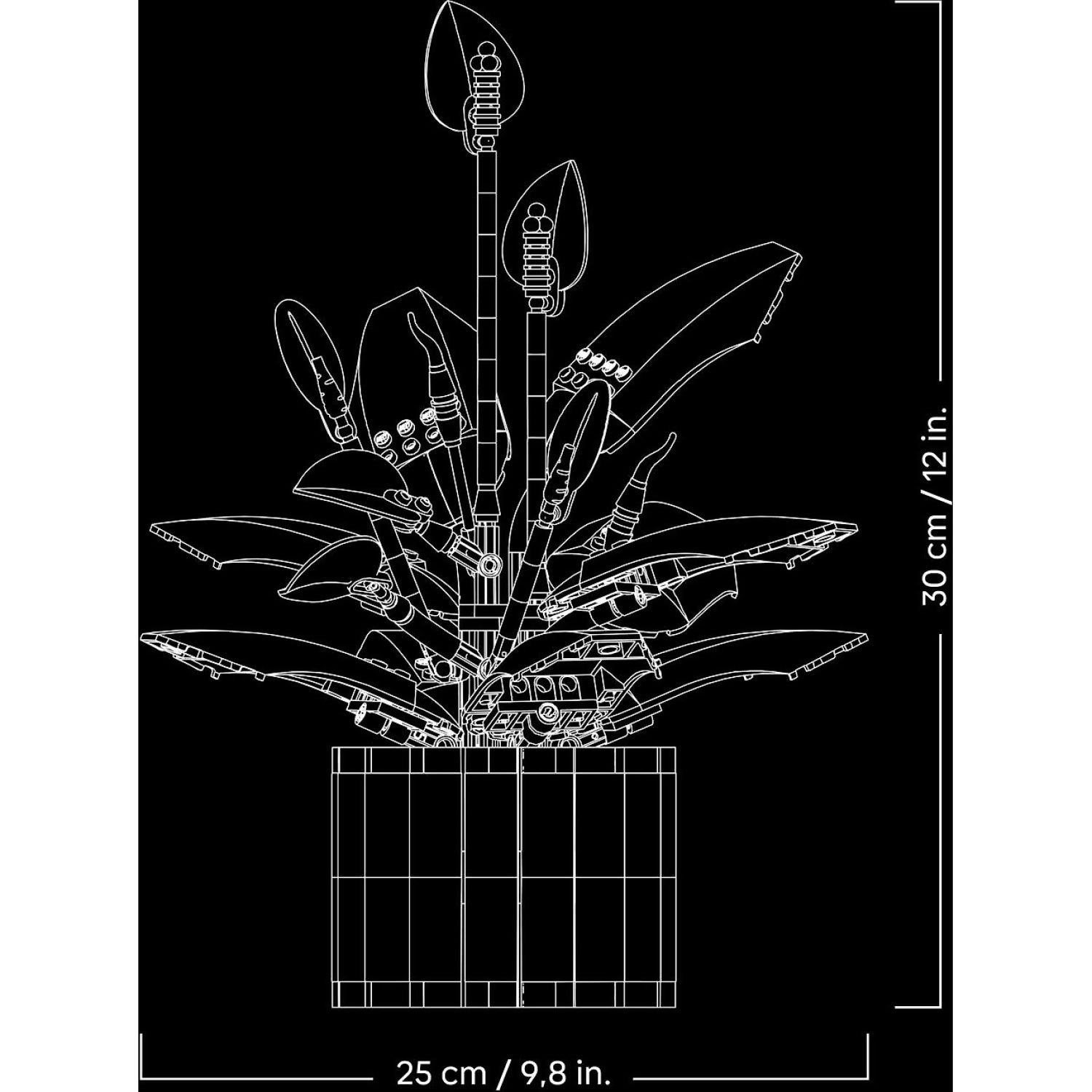 LEGO® 11504 Peace Lily - Botanical Collection