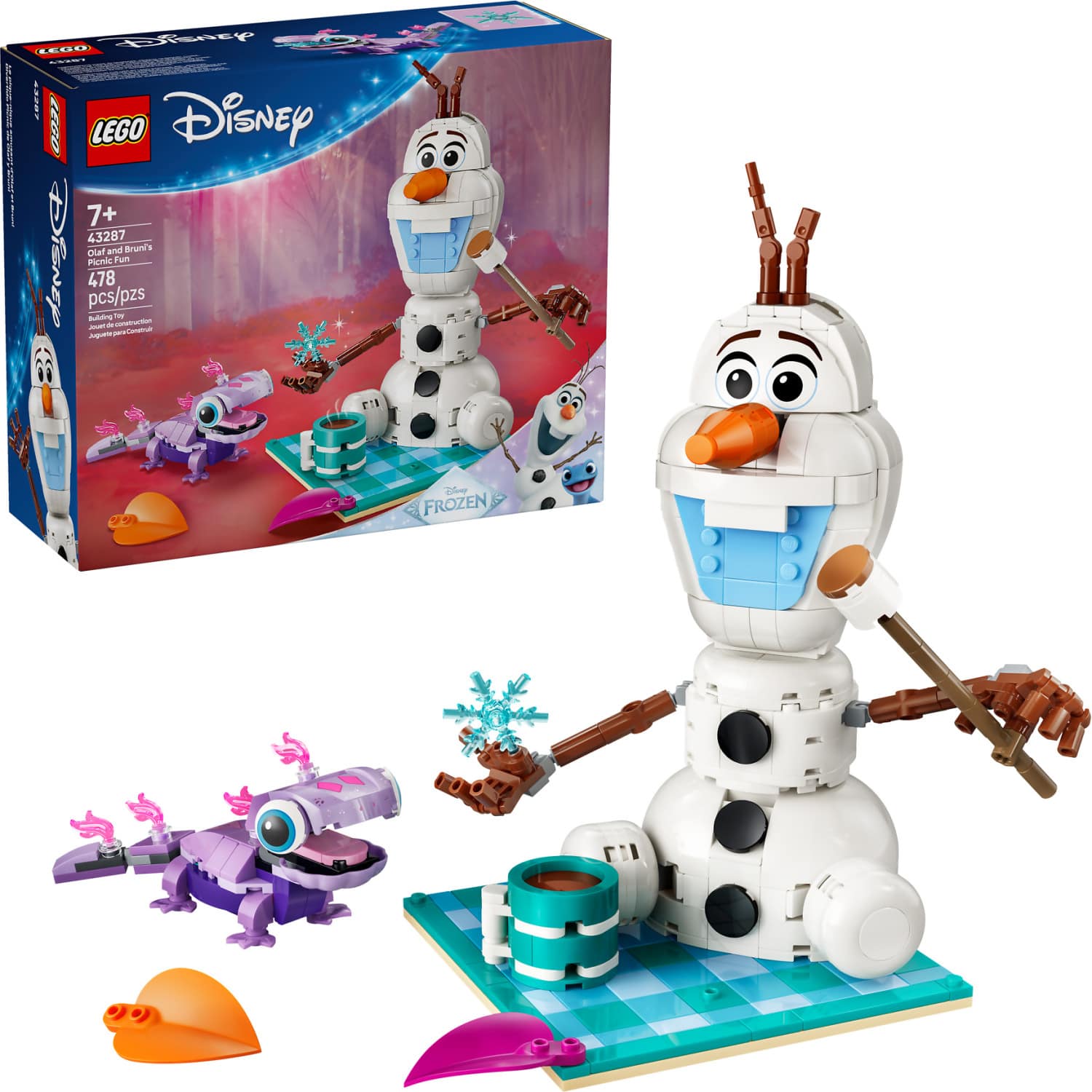 LEGO® 43287 Olaf and Bruni s Picnic Fun - Disney