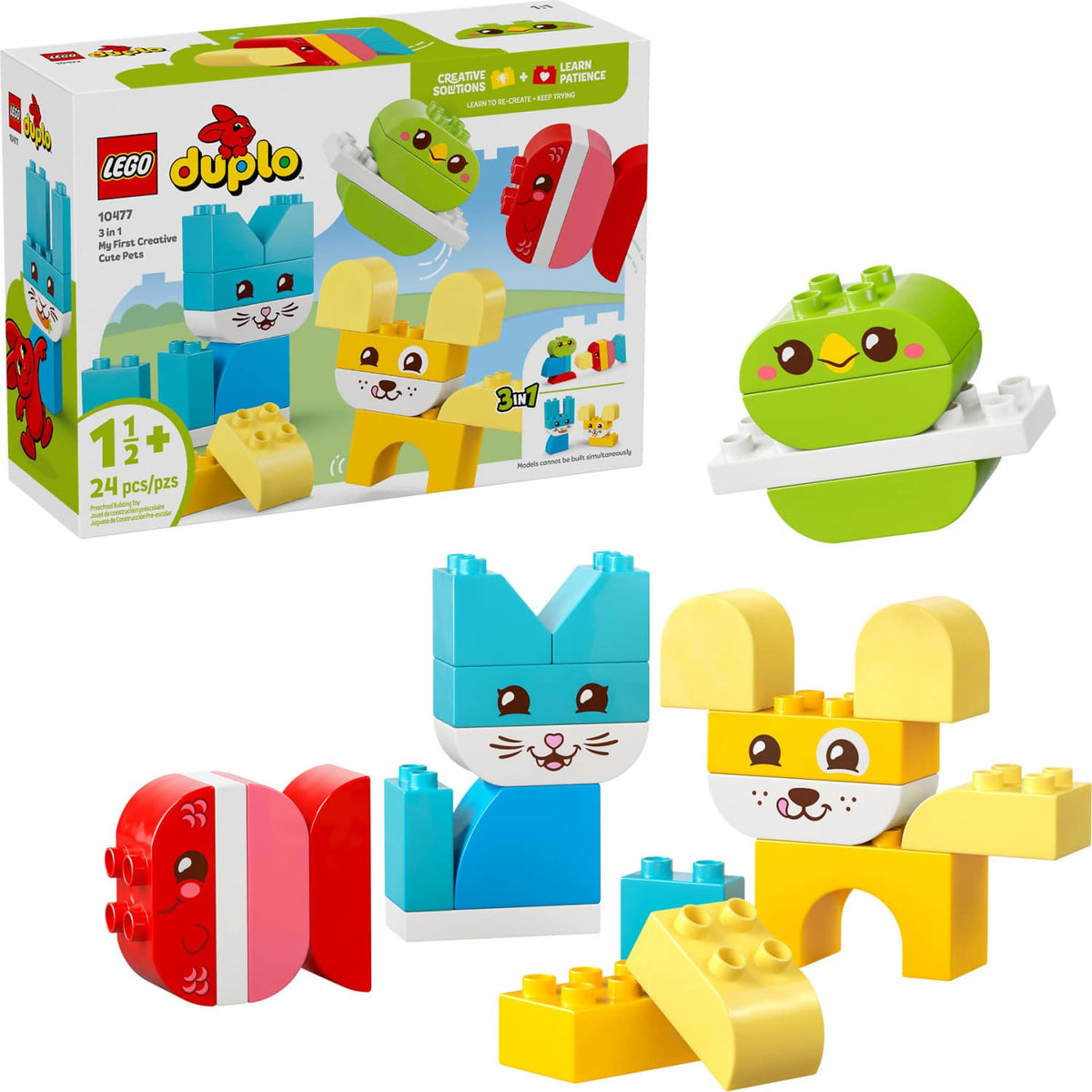 LEGO® 10477 3-in-1 Creative Cute Pets - DUPLO®