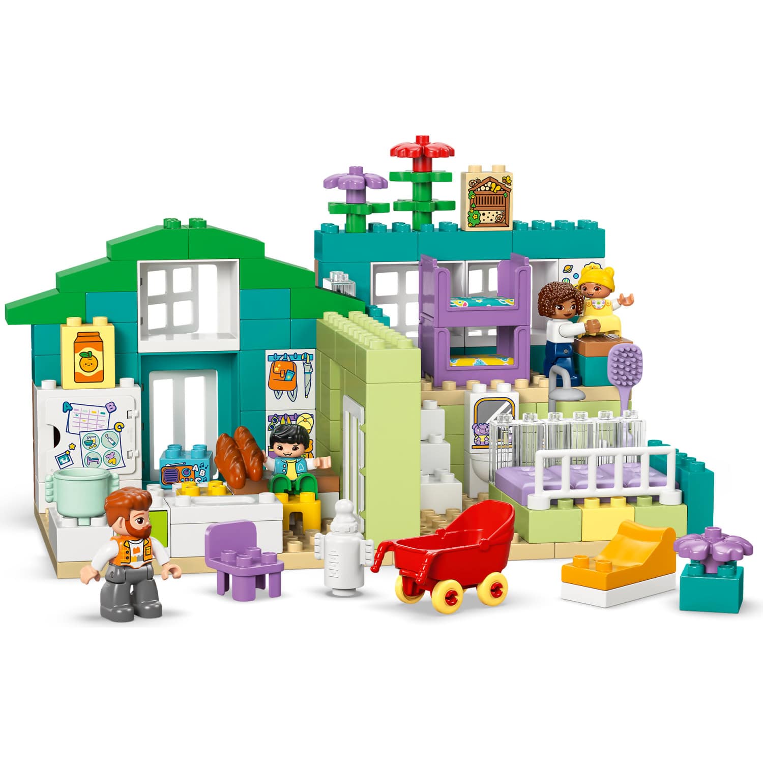 LEGO® 10470 3-in-1 Modern Family House with Figures - DUPLO®