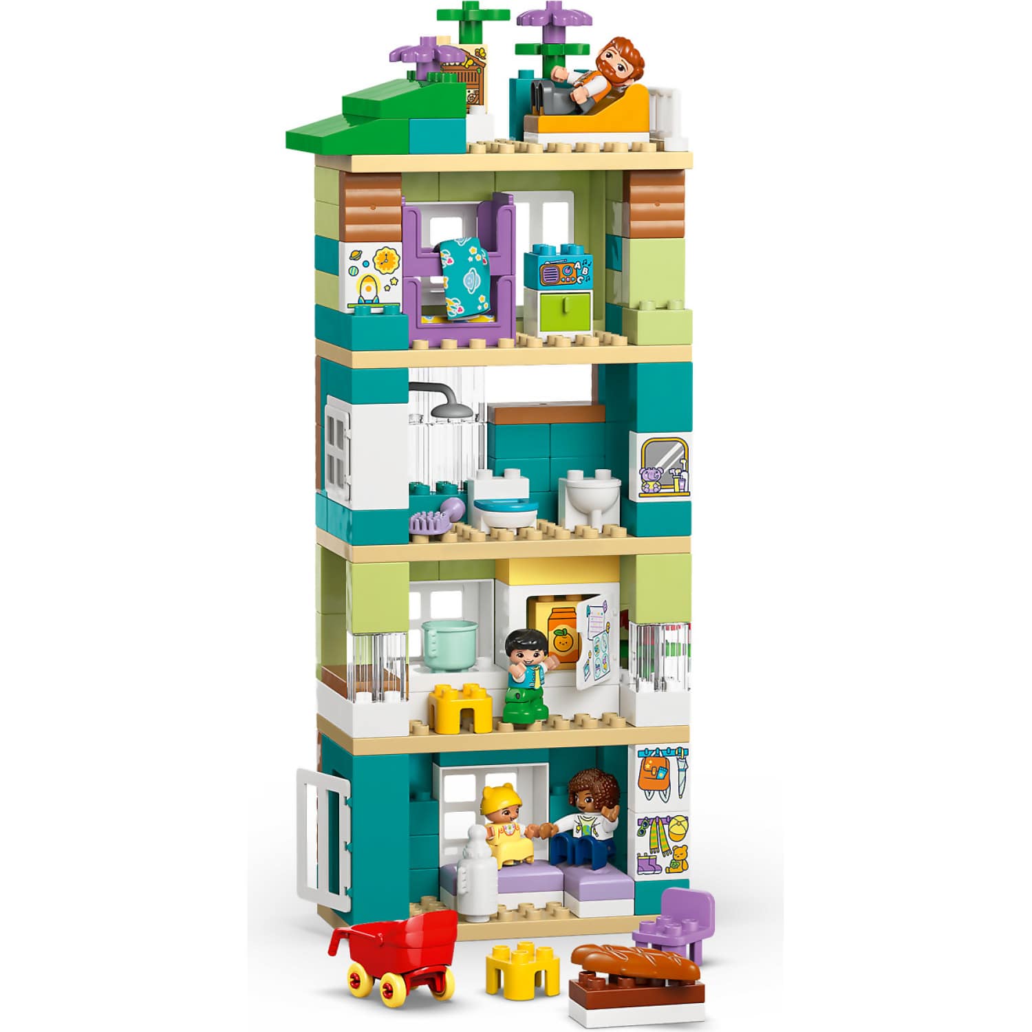 LEGO® 10470 3-in-1 Modern Family House with Figures - DUPLO®