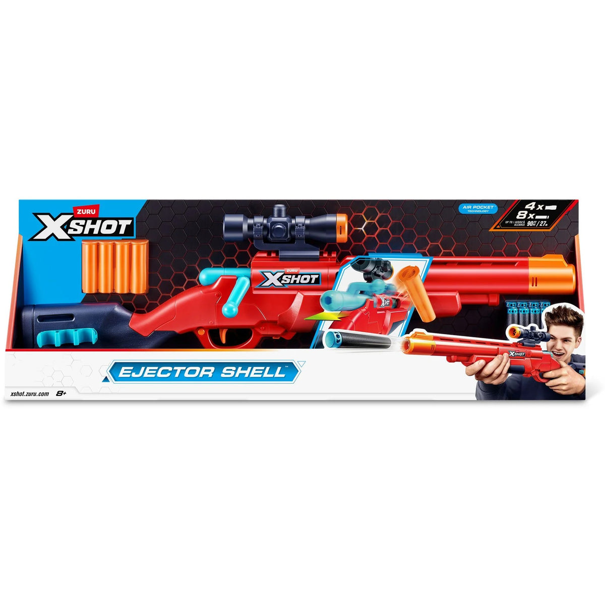 ZURU - XShot Excel Ejector Shell Blaster