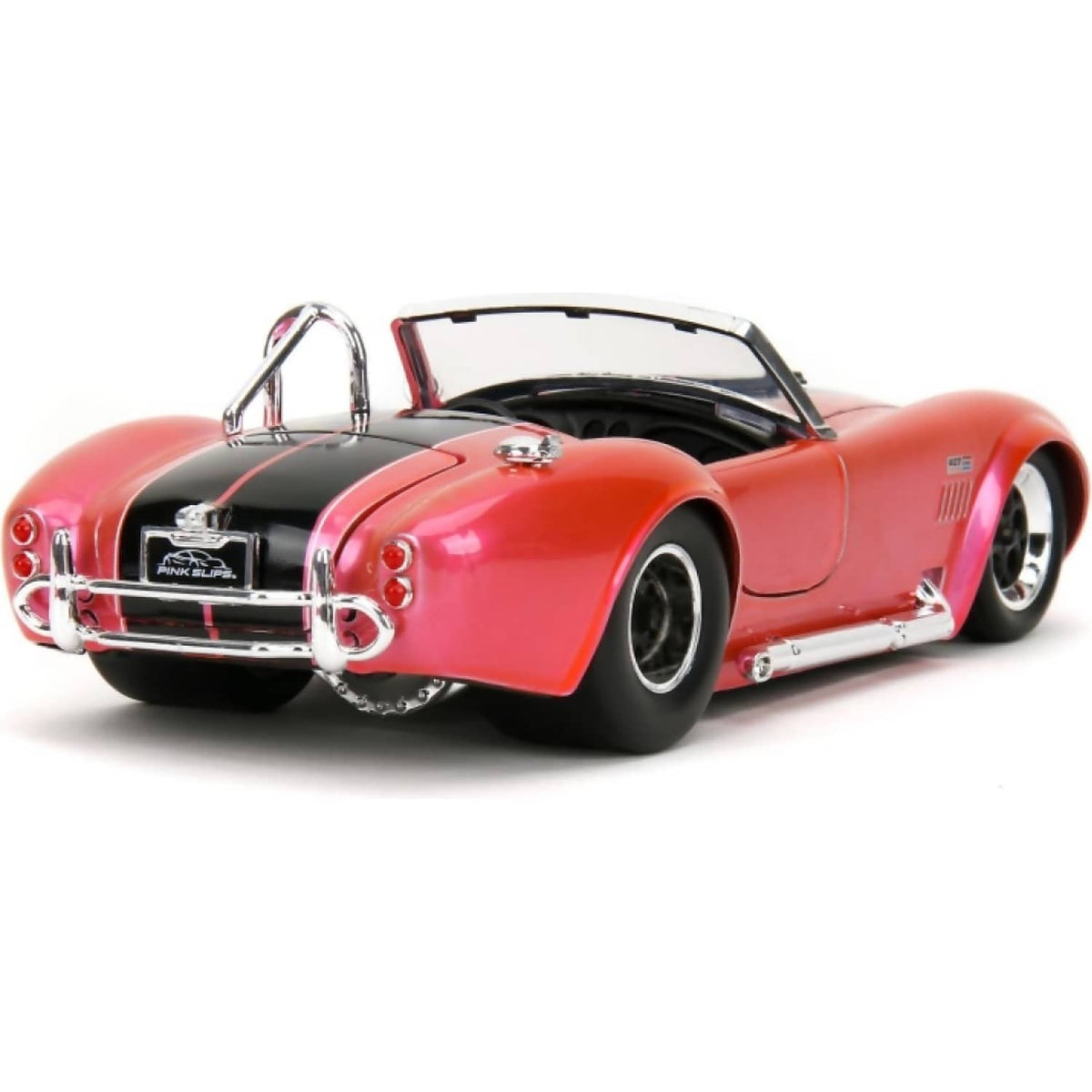 JADA TOYS - PINK SLIPS 1965 SHELBY COBRA 427 S/C 1:24 SCALE DIECAST VEHICLE