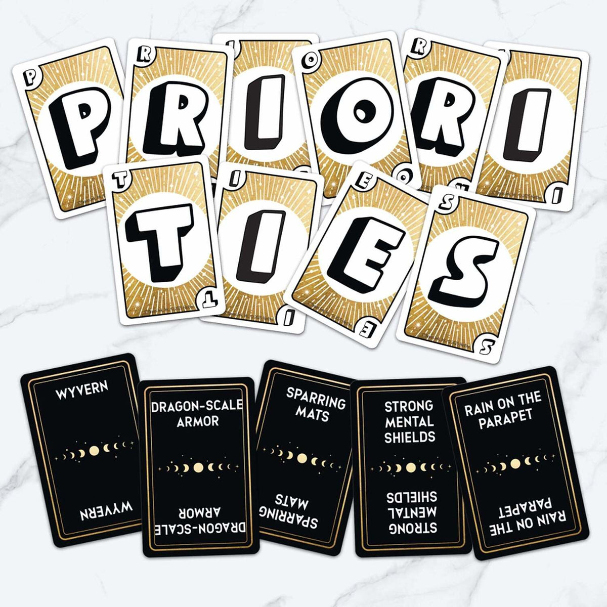Hasbro Games - Priorities Fourth Wing Edition Card Game