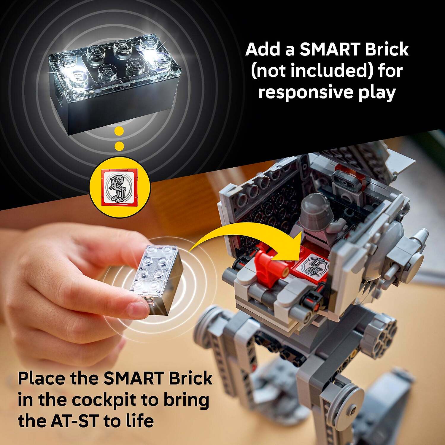 LEGO® 75424 SMART Play™ Compatible AT-ST™ Attack on Endor - Star Wars™