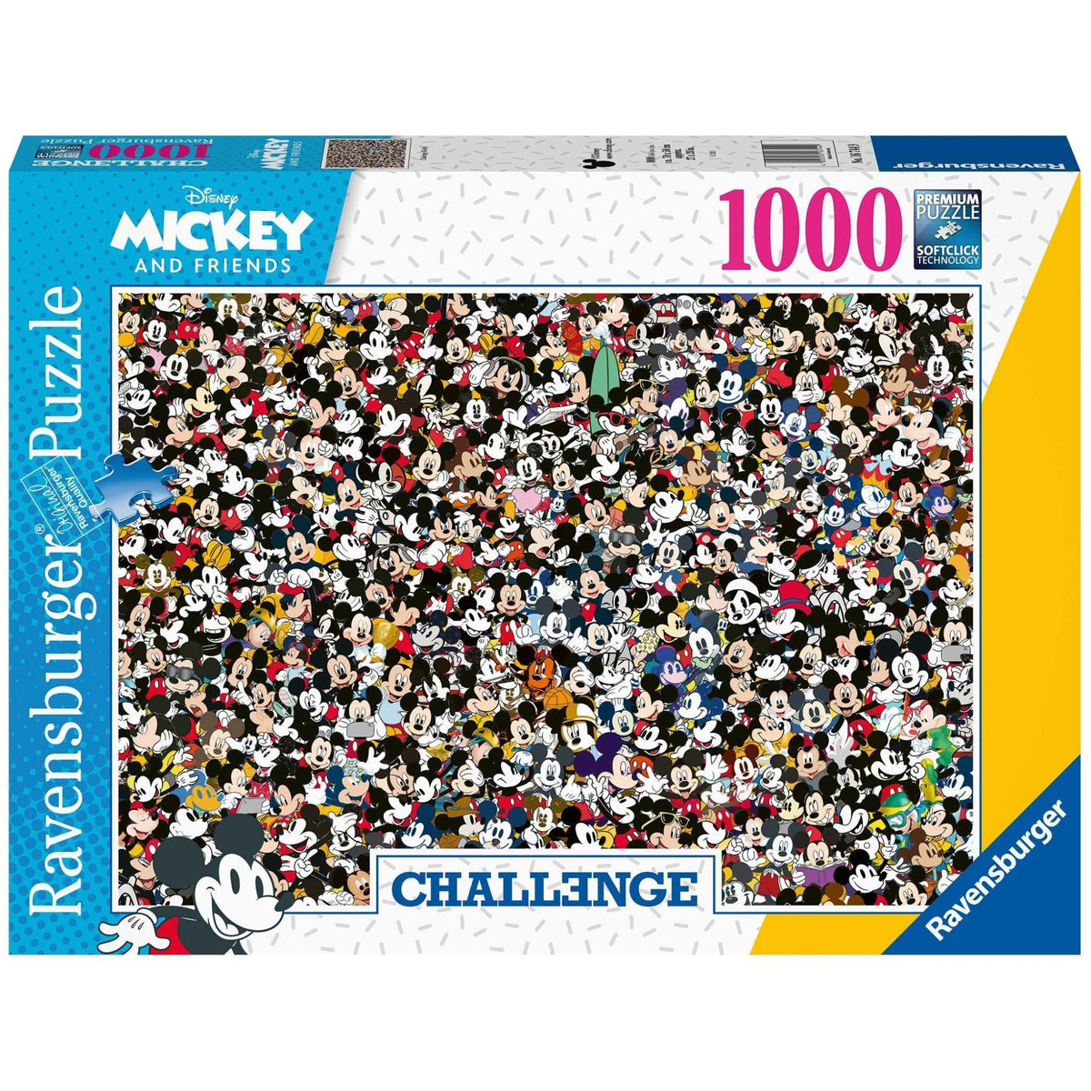 Ravensburger - Disney Mickey Challenge Jigsaw Puzzle 1000 Pcs