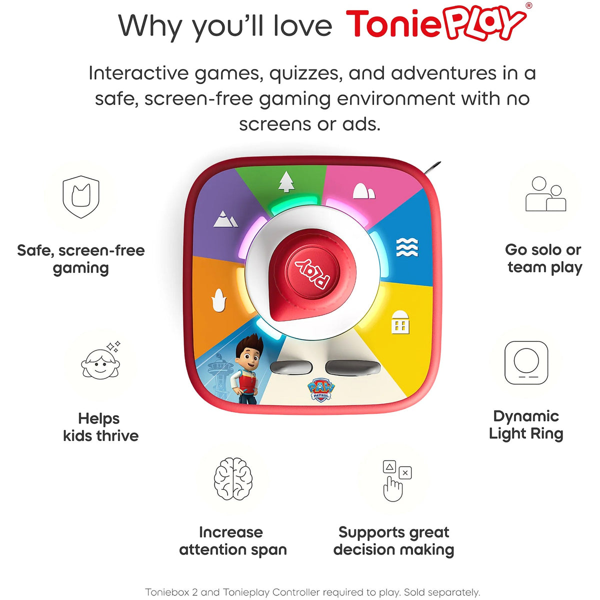 Tonies - Tonieplay PAW Patrol: Adventure Bay Rescue Heroes (Toniebox not Included)