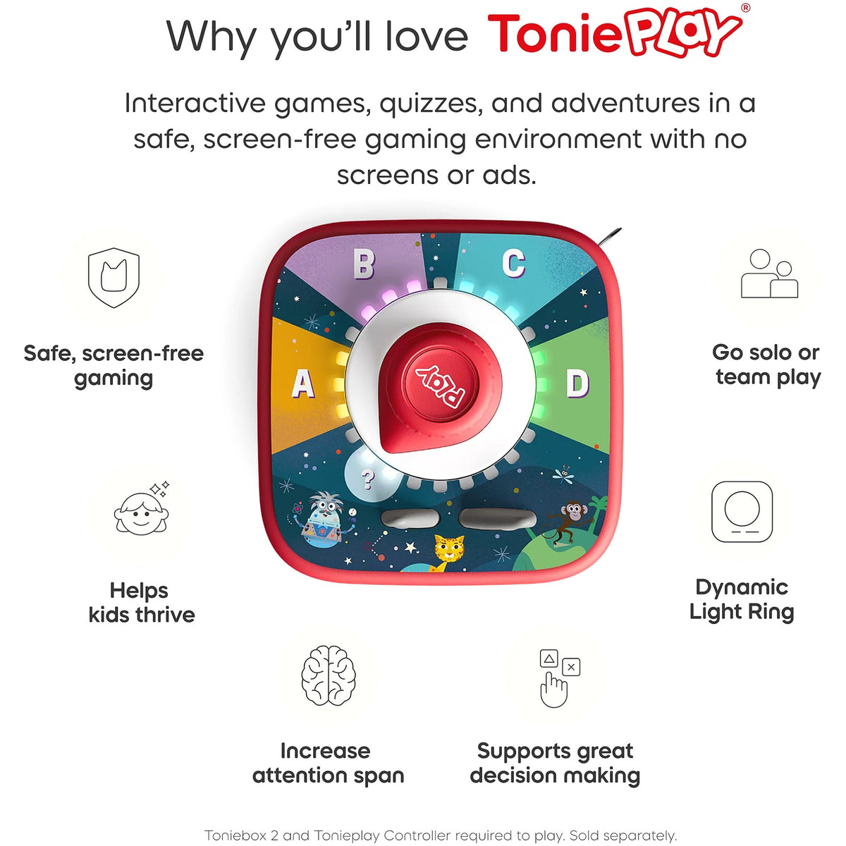 Tonies - Tonieplay The Quizzles: All About Animals (Toniebox not Included)