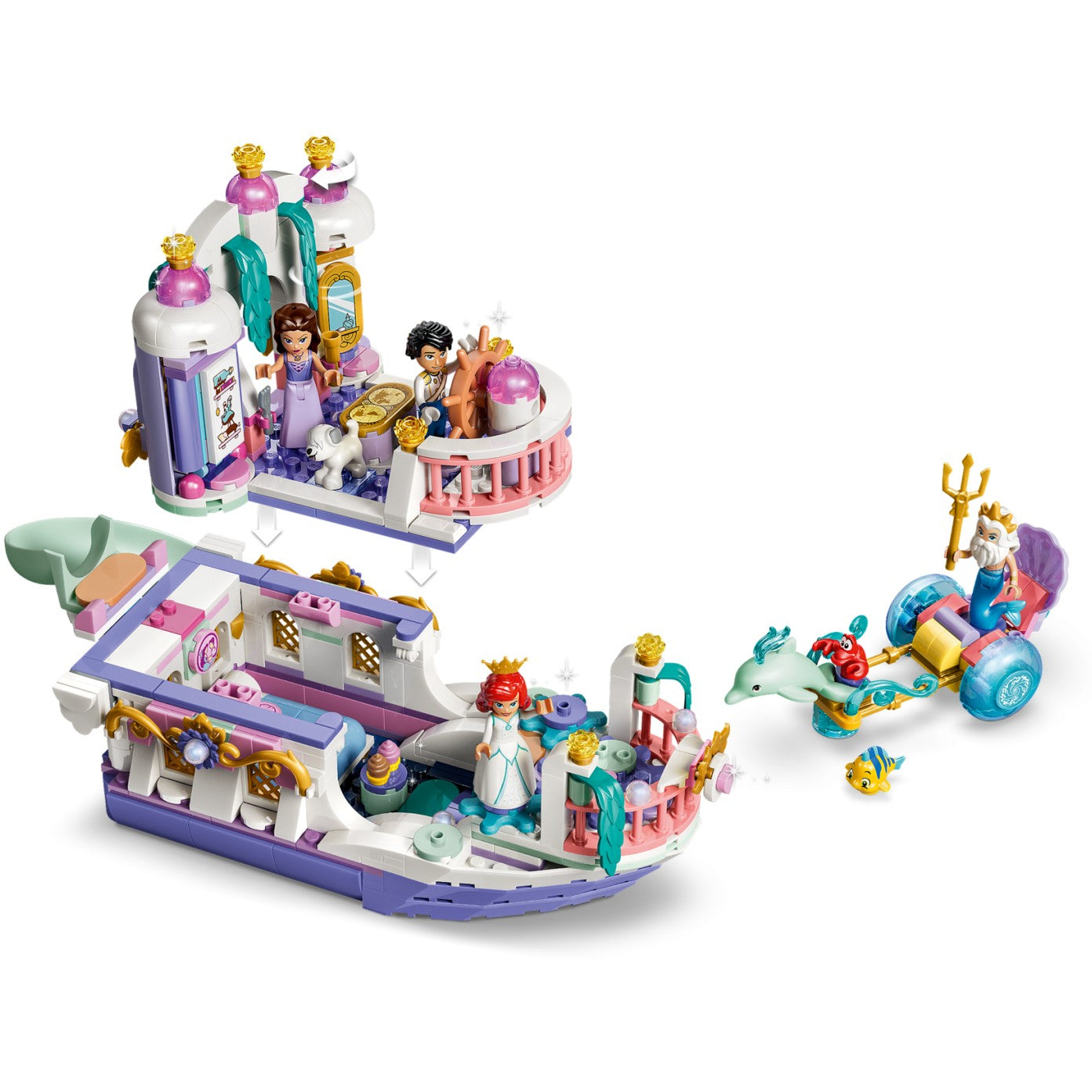 LEGO® 43299 Ariel's Royal Wedding Boat - Disney