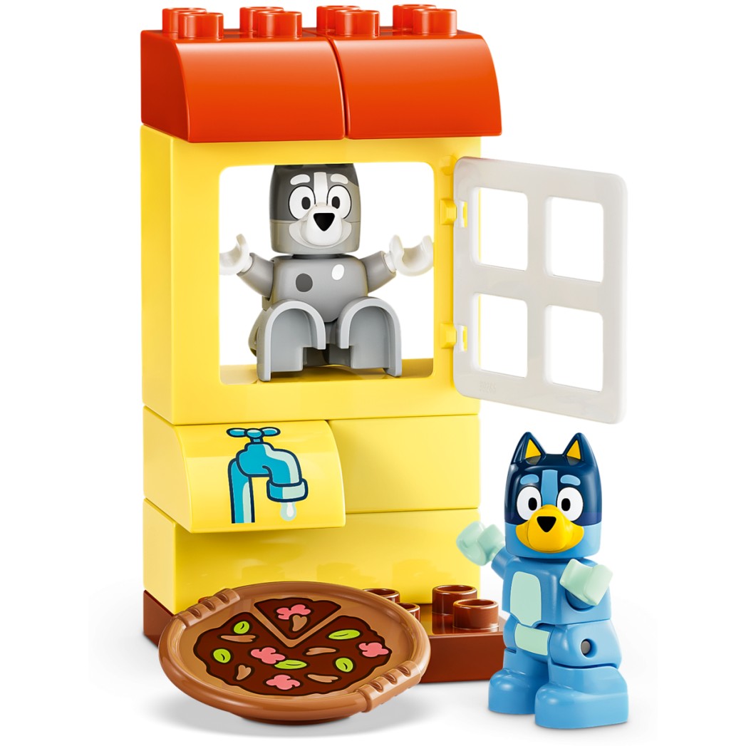 LEGO® 10469 Pizza Girls with Muffin and Bluey - DUPLO®