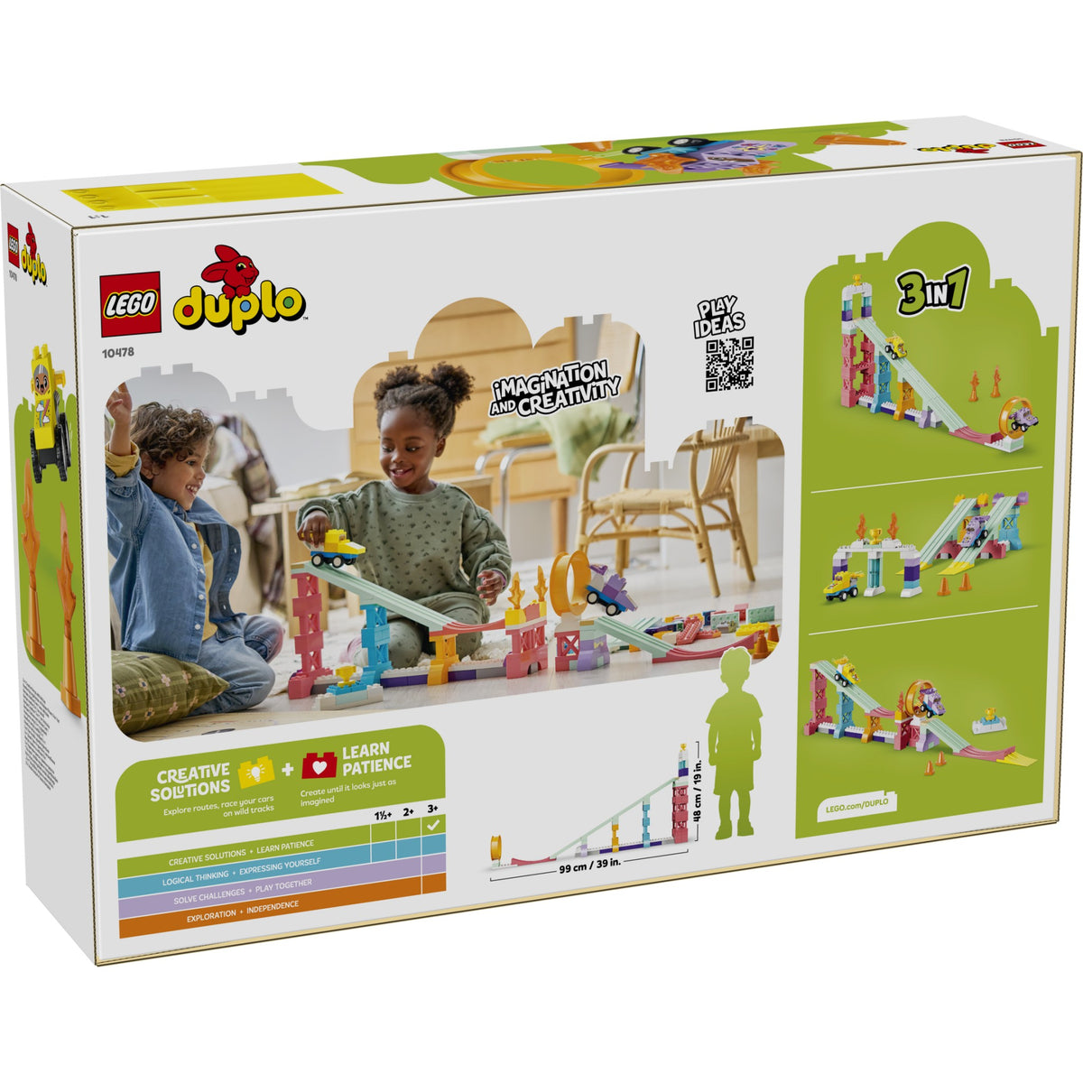 LEGO® 10478 3-in-1 Creative Ramps with Vehicles - DUPLO®