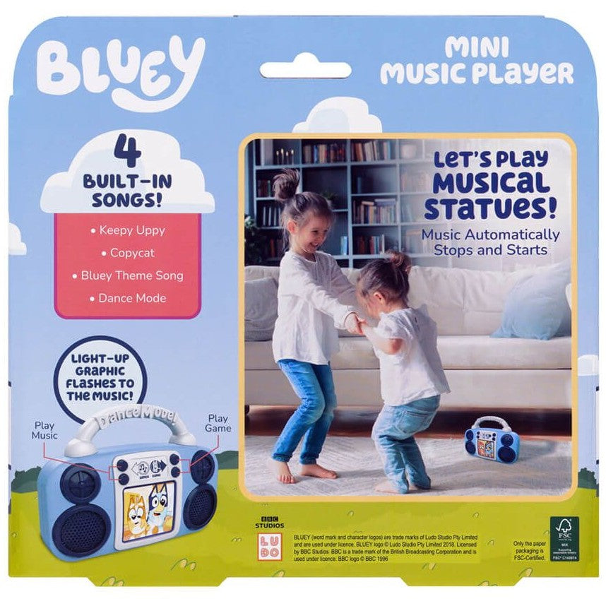 Bluey - Mini Music Player - Jasnor