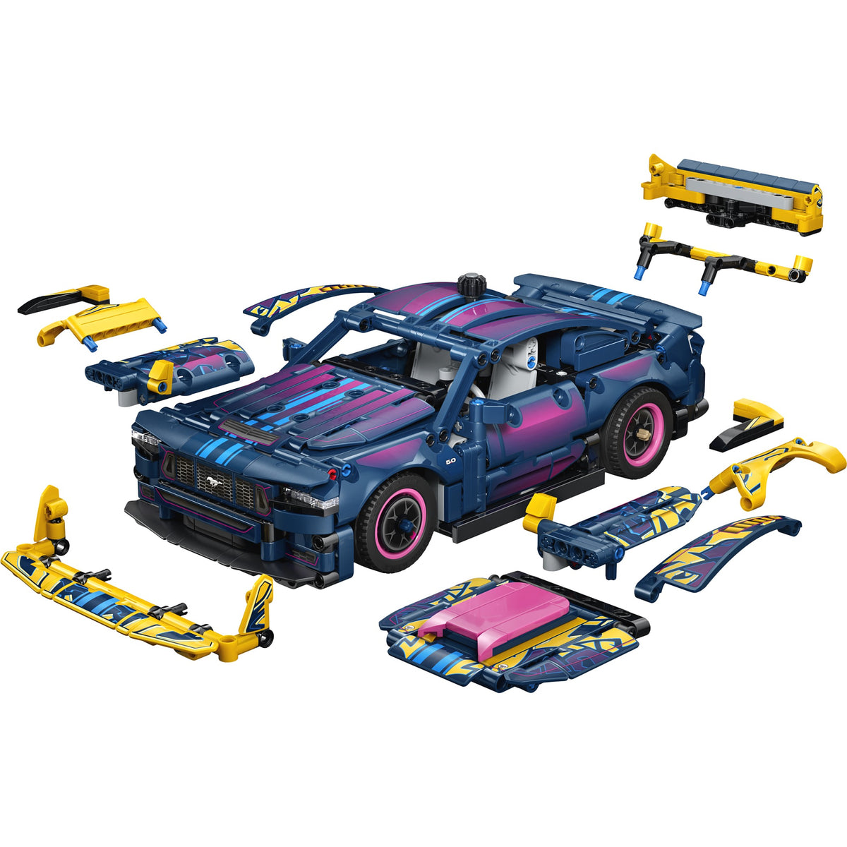 LEGO® 42236 Custom Garage Ford Mustang GT Car - Technic