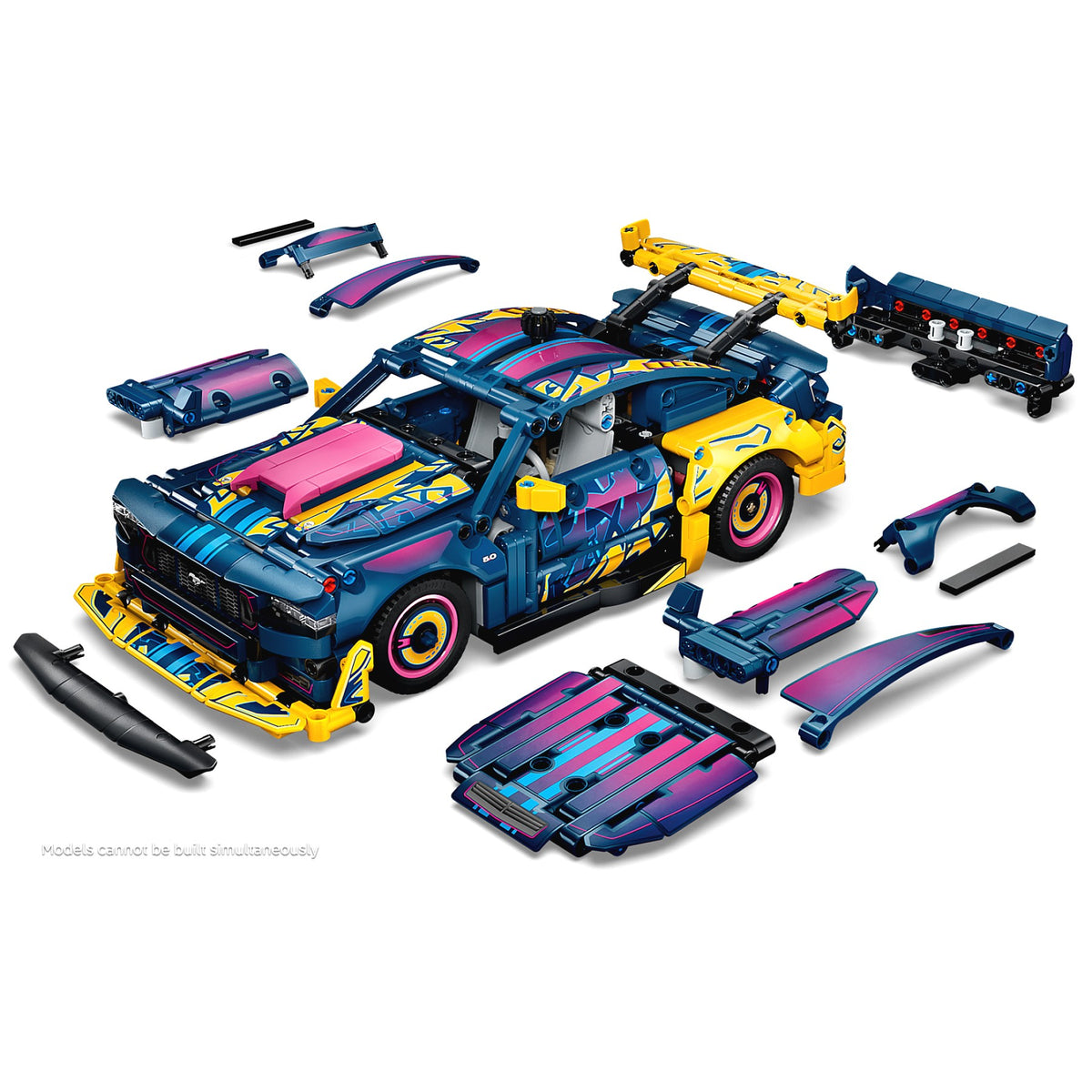 LEGO® 42236 Custom Garage Ford Mustang GT Car - Technic