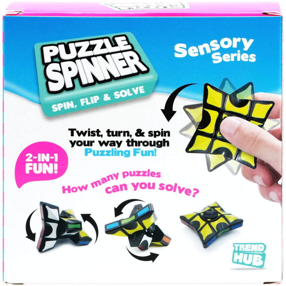 Trend Hub - Puzzle Fidget Spinner Sensory Series