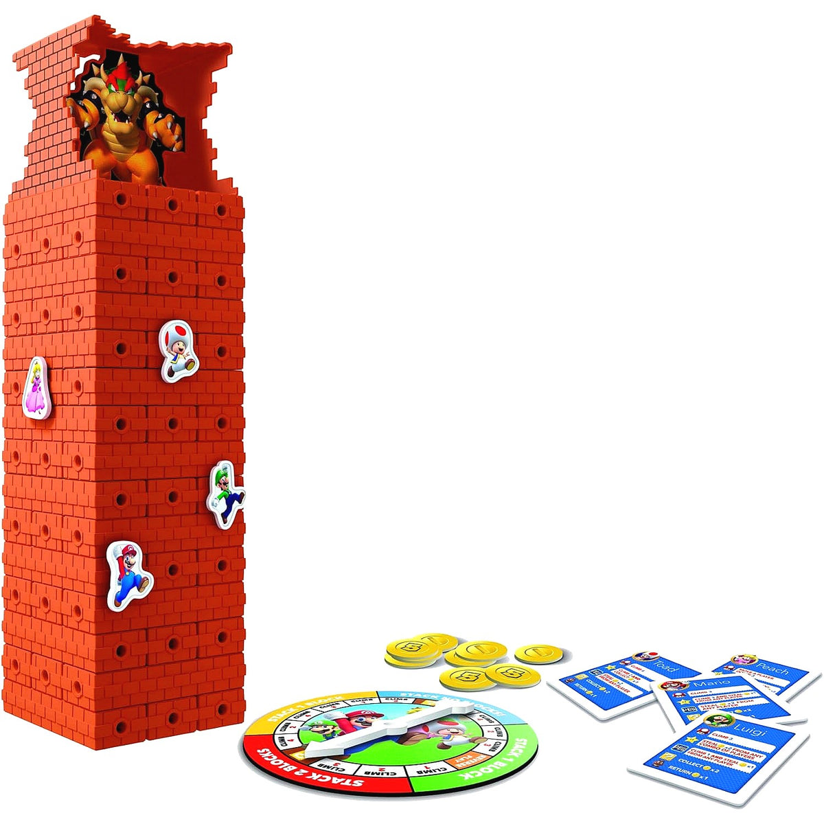 Hasbro Gaming - Jenga Super Mario Edition Game