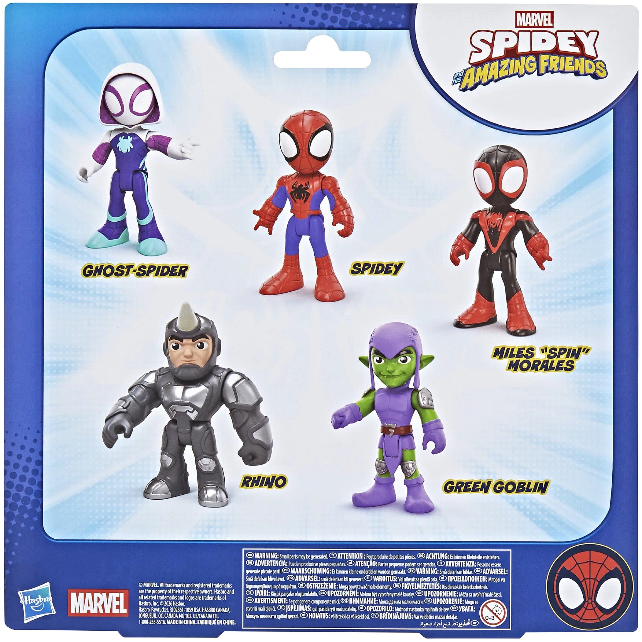 Marvel - Spidey & His Amazing Friends Team Spidey Power Pack - Hasbro