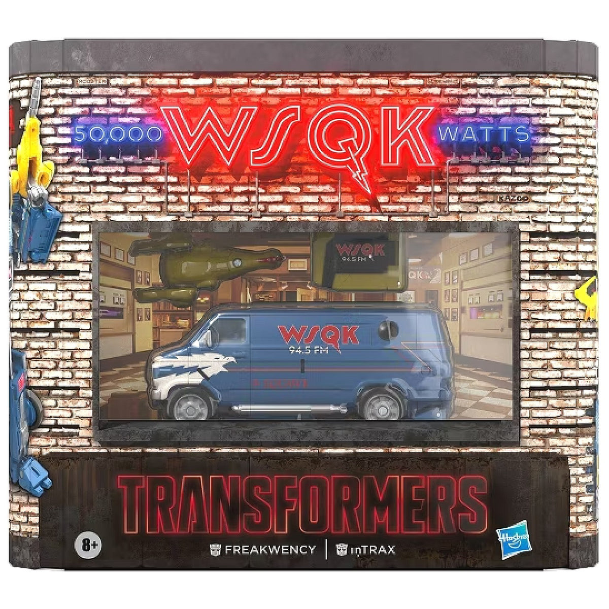 Transformers - Collaborative Stranger Things Freakwency and 8-Trax Action Figure - Hasbro