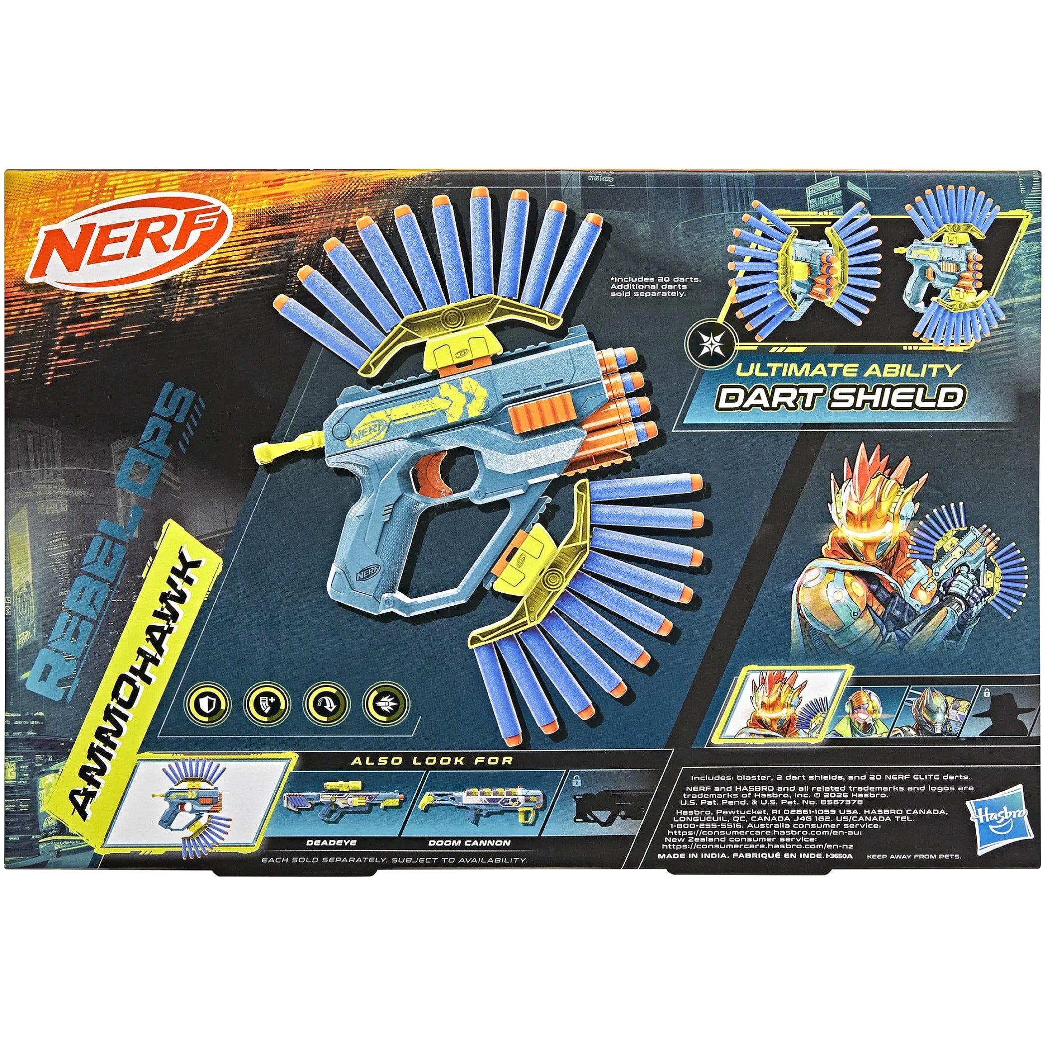 Nerf - Elite Rebel Ops Ammohawk - Hasbro