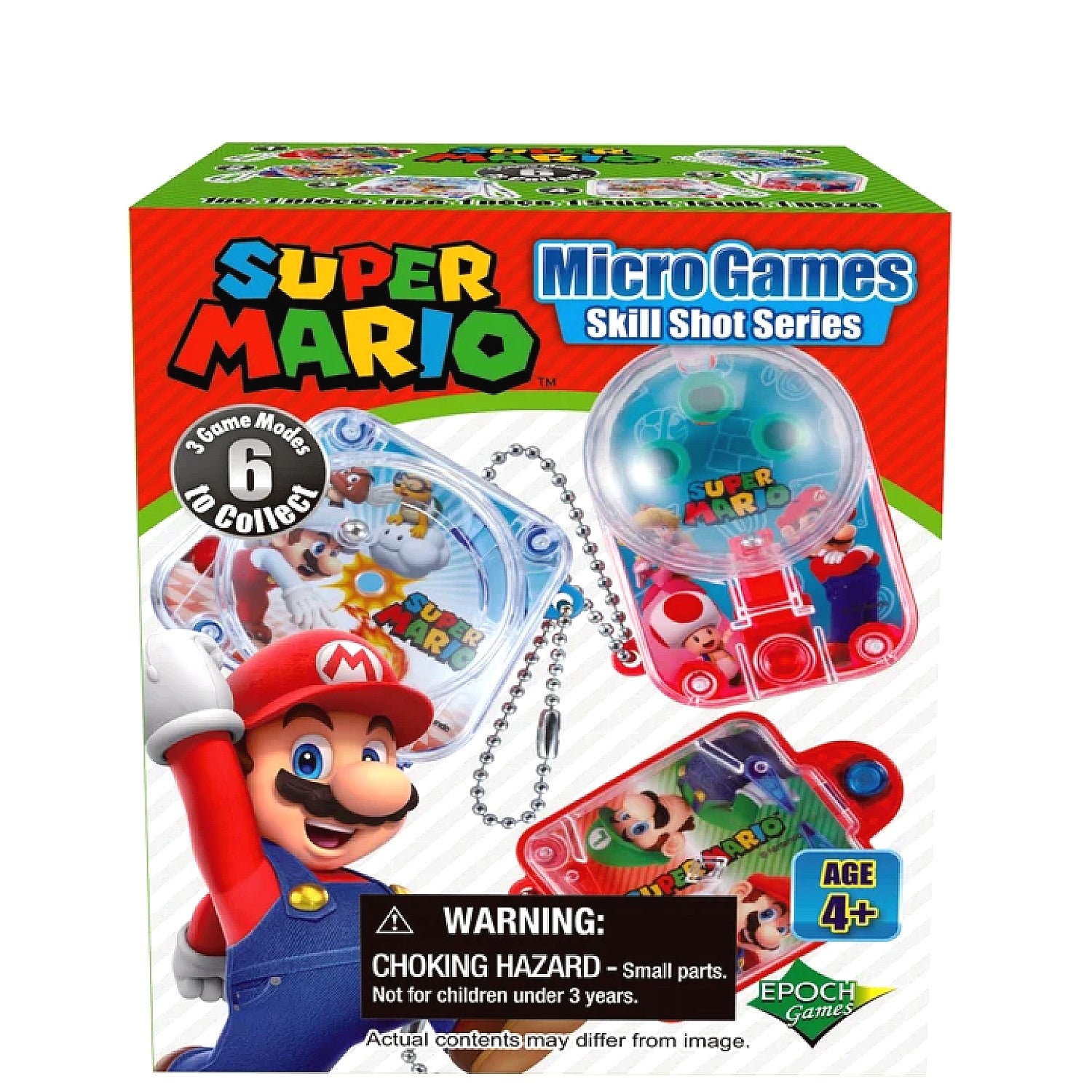 Epoch Games - Super Mario Micro Games Skill Shot Series Blind Box