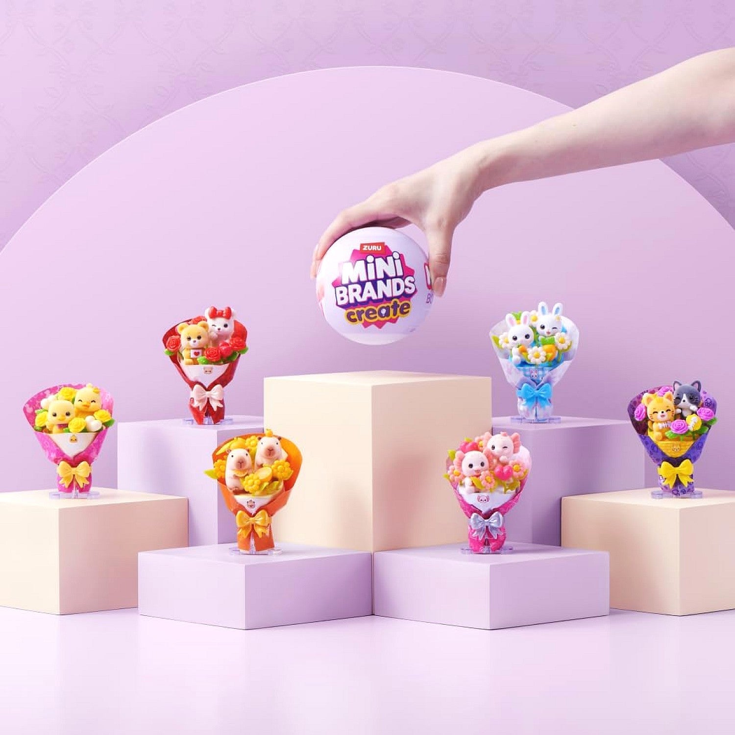 ZURU - Mini Brands Create Kawaii Bouquet Series 1 Blind Capsule