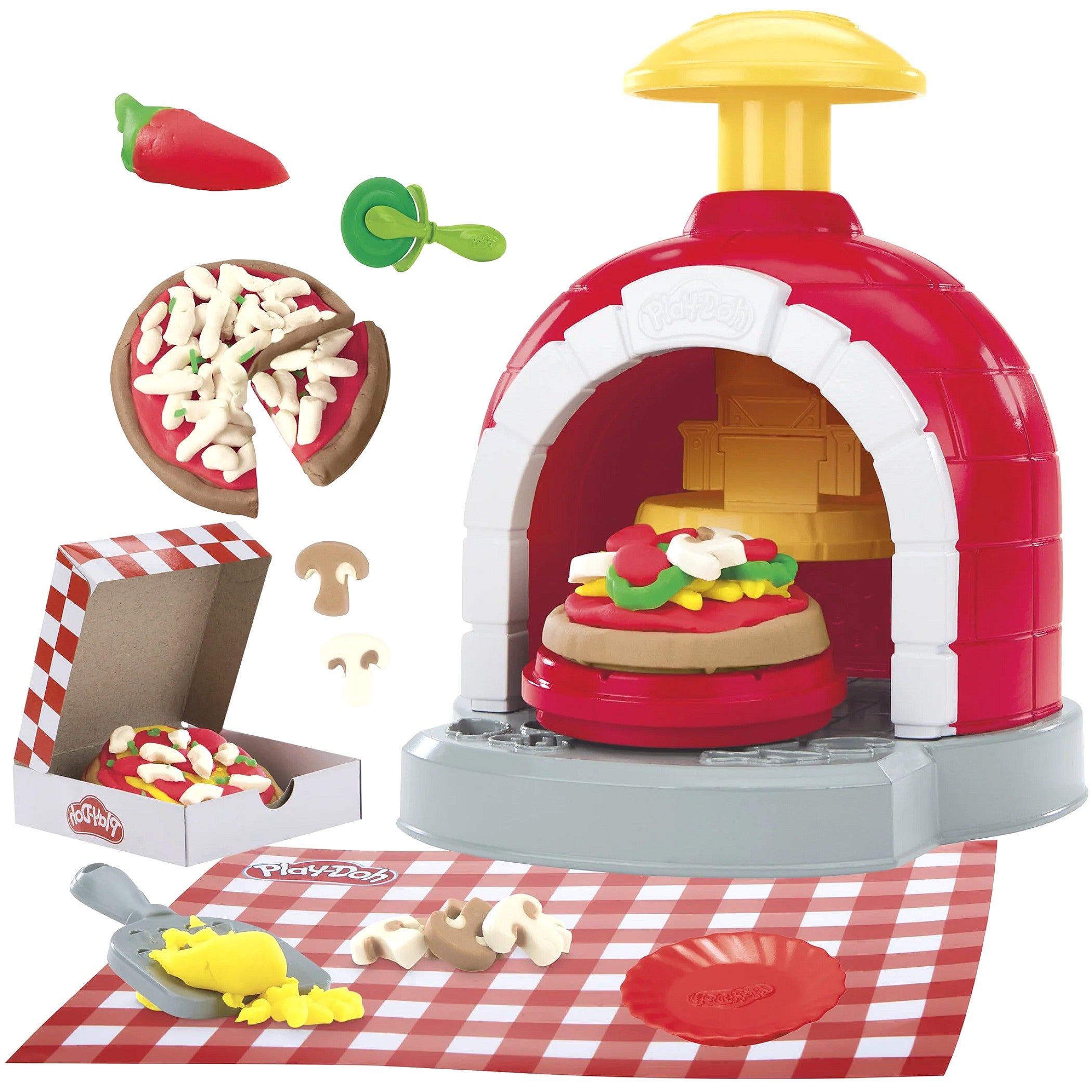 Play-Doh - Stamp And Spin Pizza Playset - Hasbro
