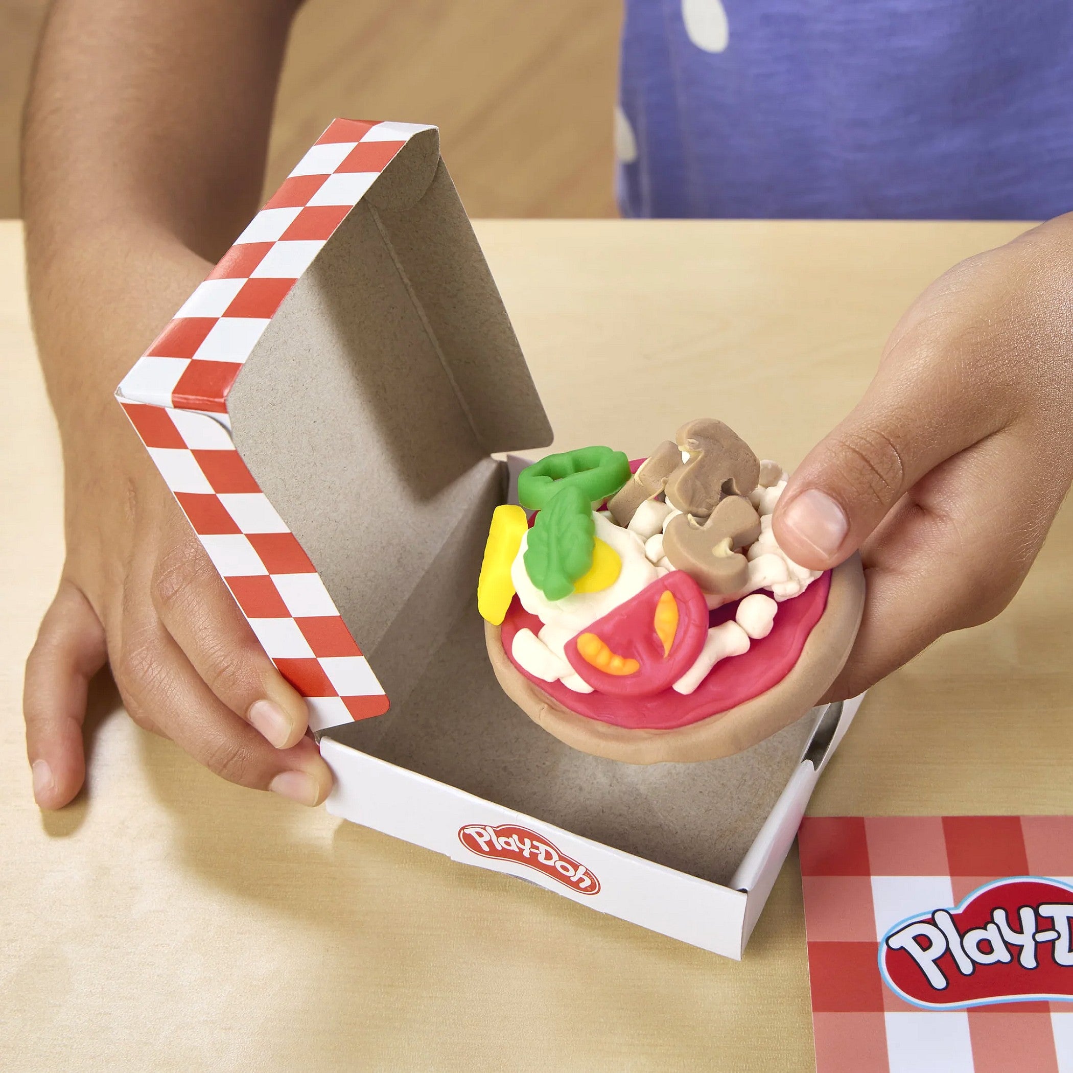 Play-Doh - Stamp And Spin Pizza Playset - Hasbro