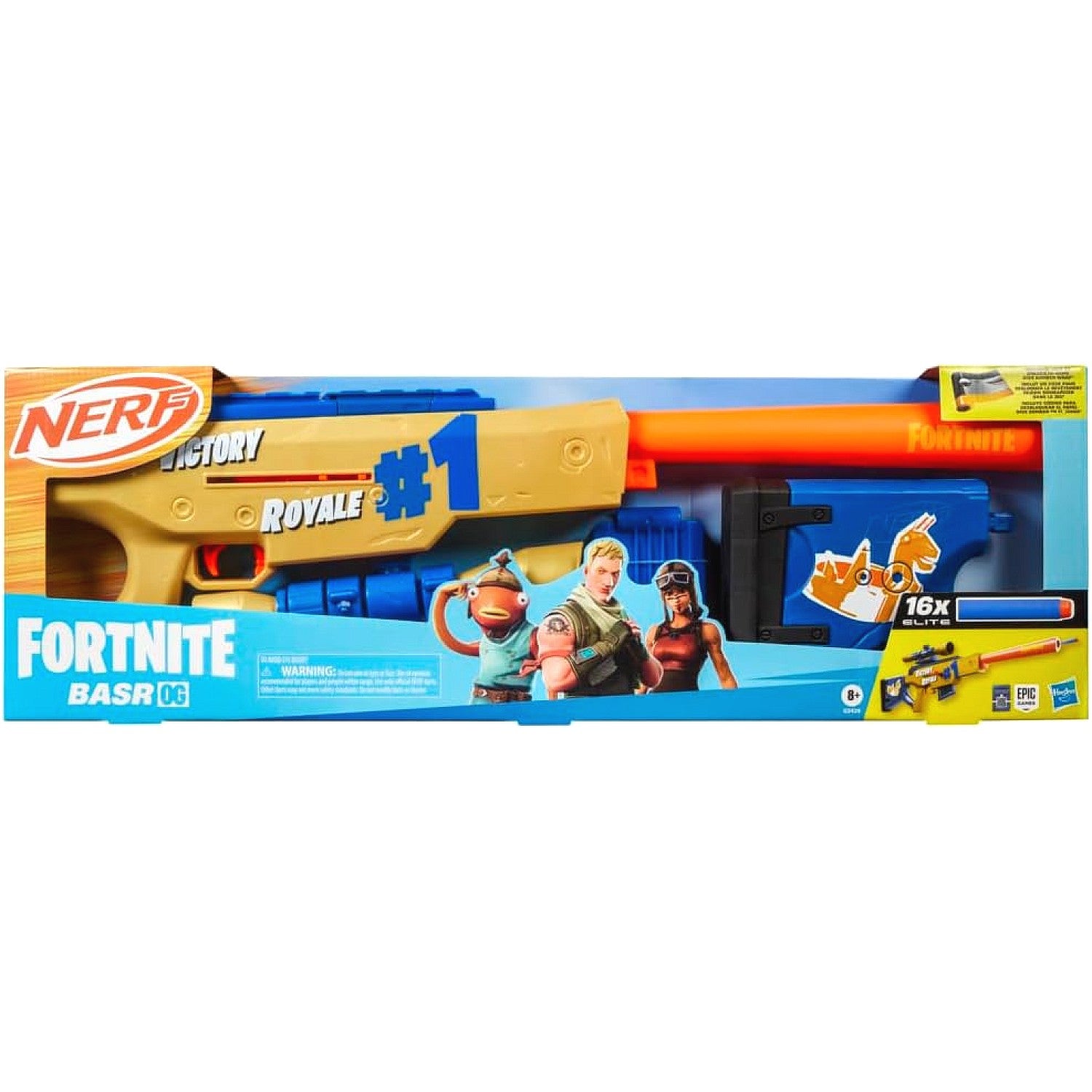 Nerf - Fortnite BASR OG Dart Blaster - Hasbro