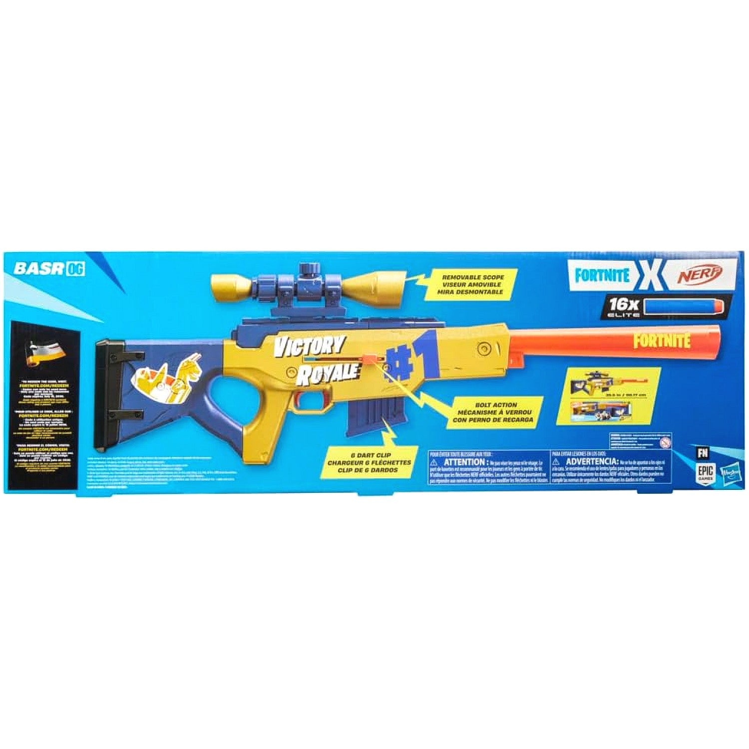 Nerf - Fortnite BASR OG Dart Blaster - Hasbro