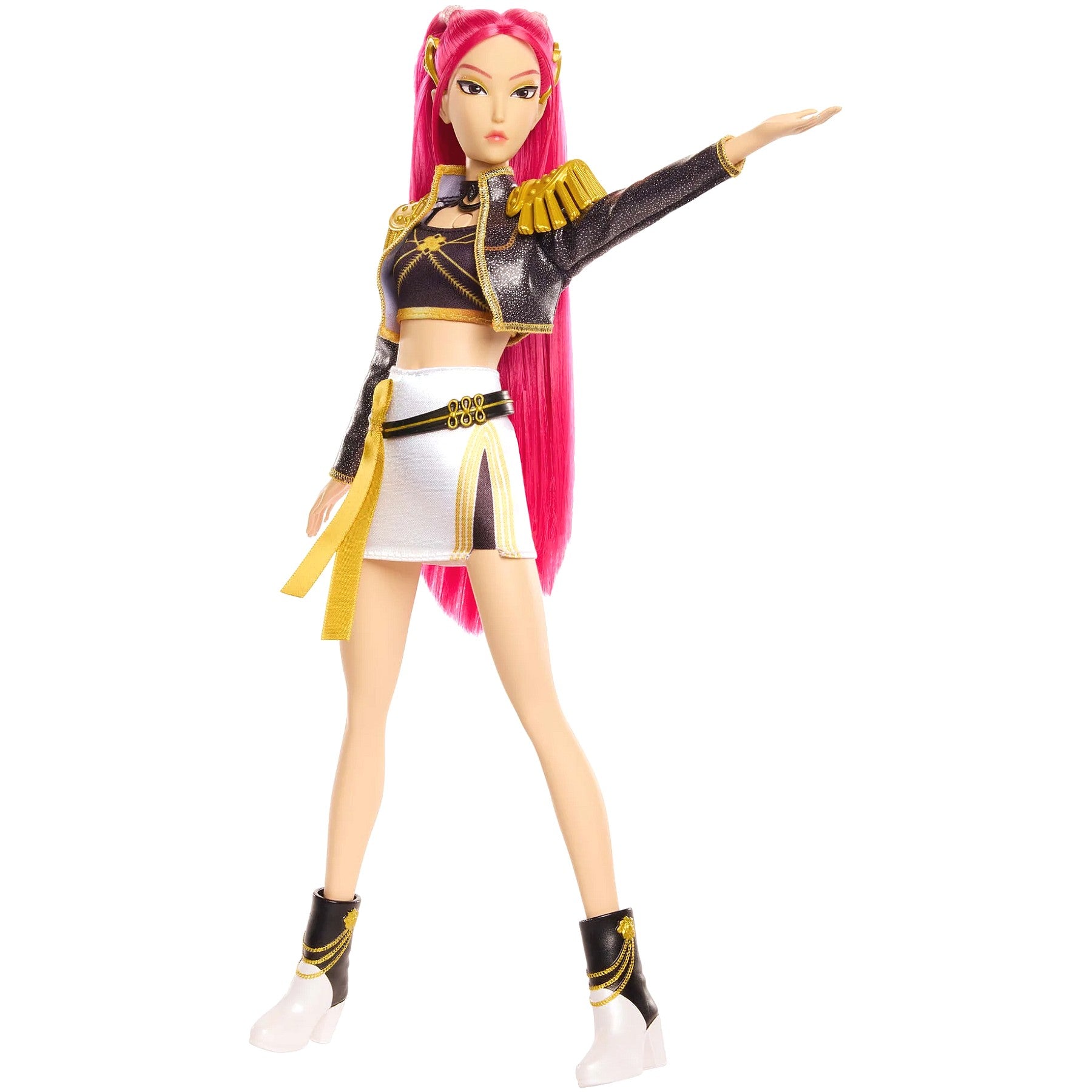 KPop Demon Hunters - HUNTR/X Mira Singing Golden Fashion Doll - Mattel