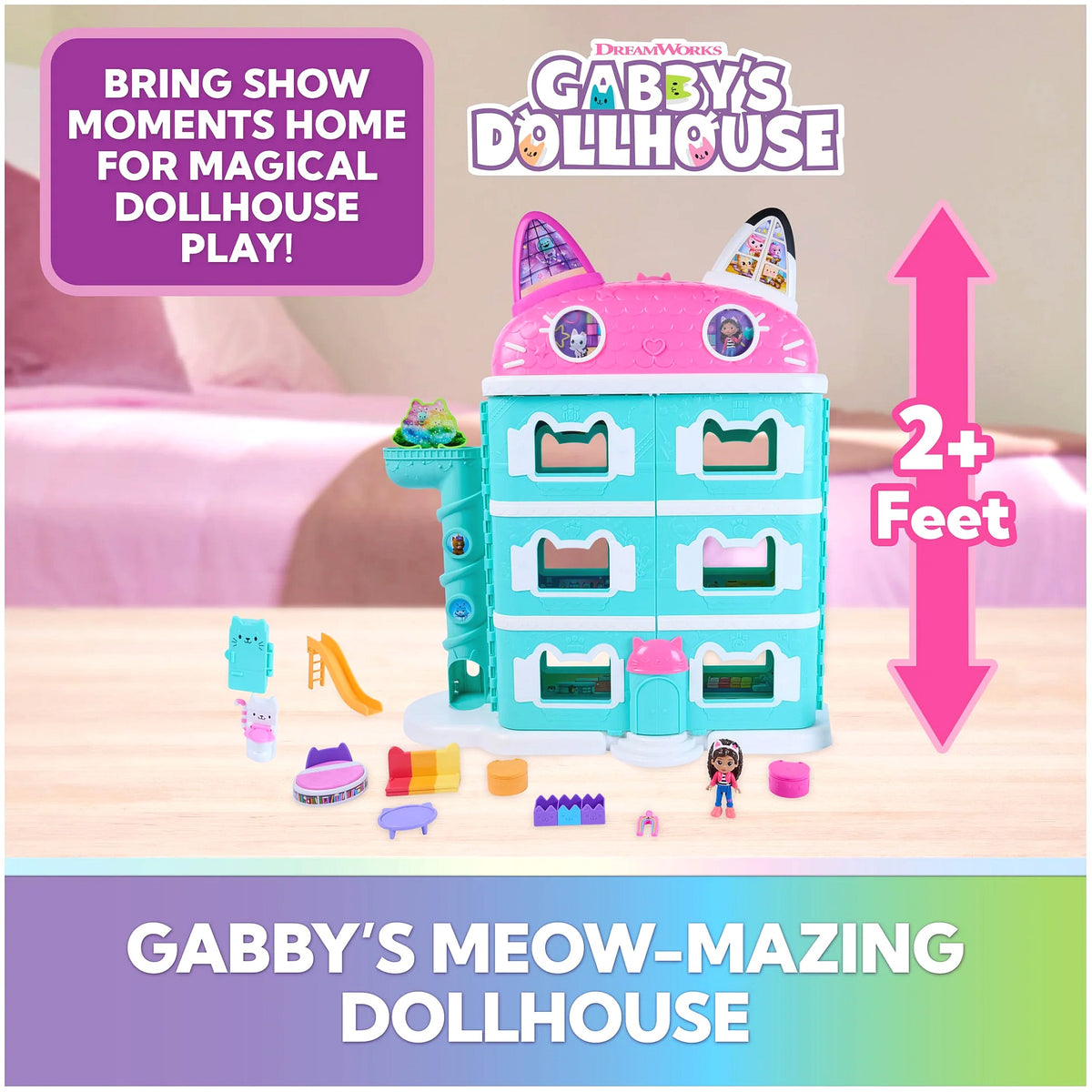 Gabby's Dollhouse - Meow-mazing Dollhouse - Spin Master
