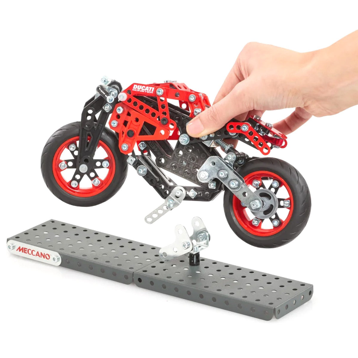 Meccano - Pro Ducati Monster 315 Pieces Model 26302 Scale 1:12