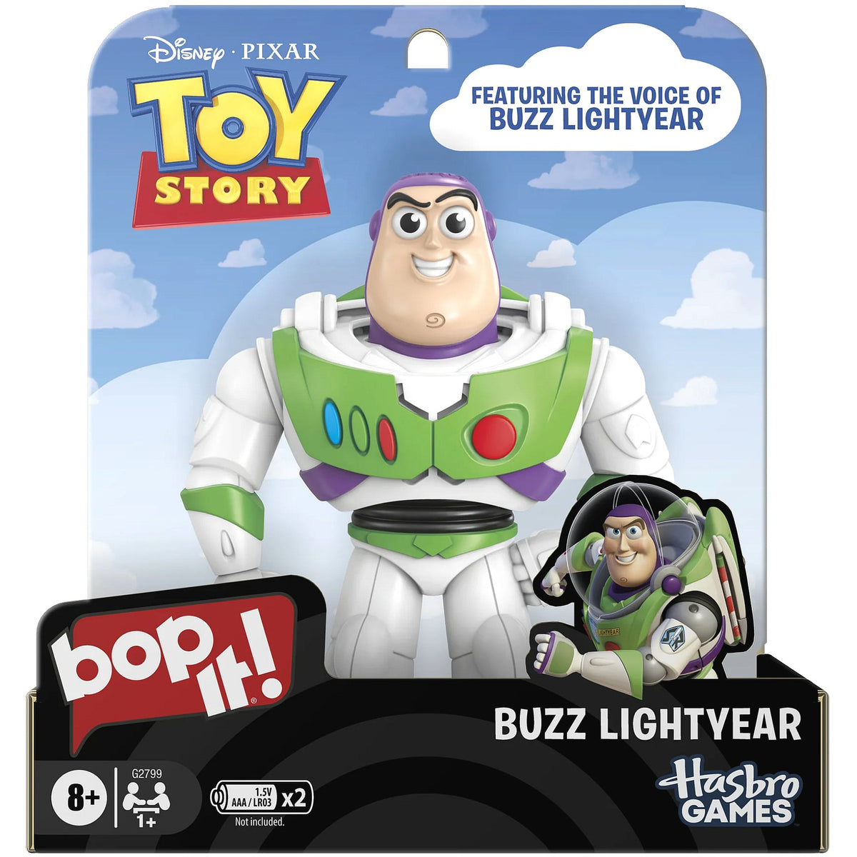 Hasbro GAMES - Bop It! Disney Pixar Buzz Lightyear Edition Electronic Game