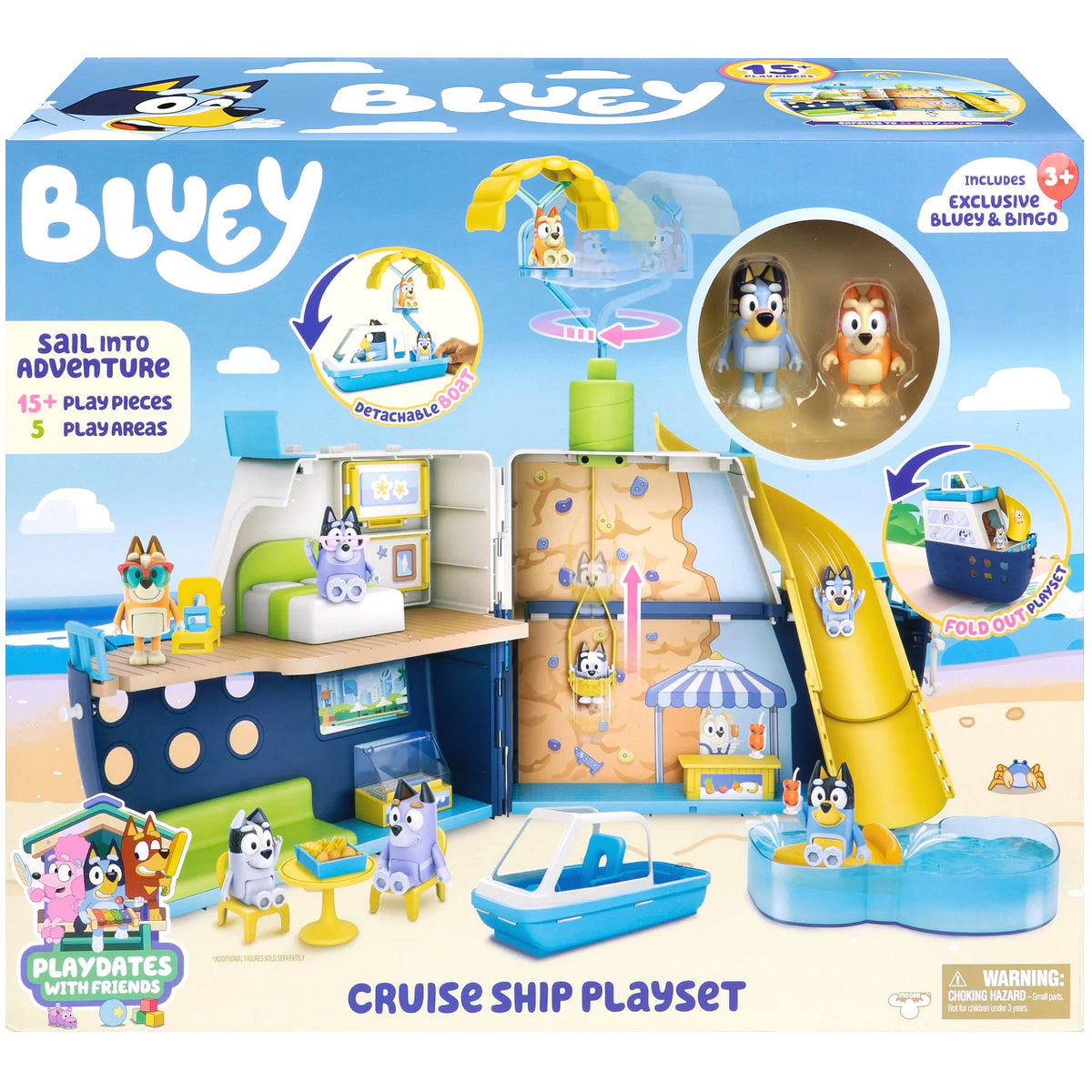 Bluey - Cruise Ship Playset