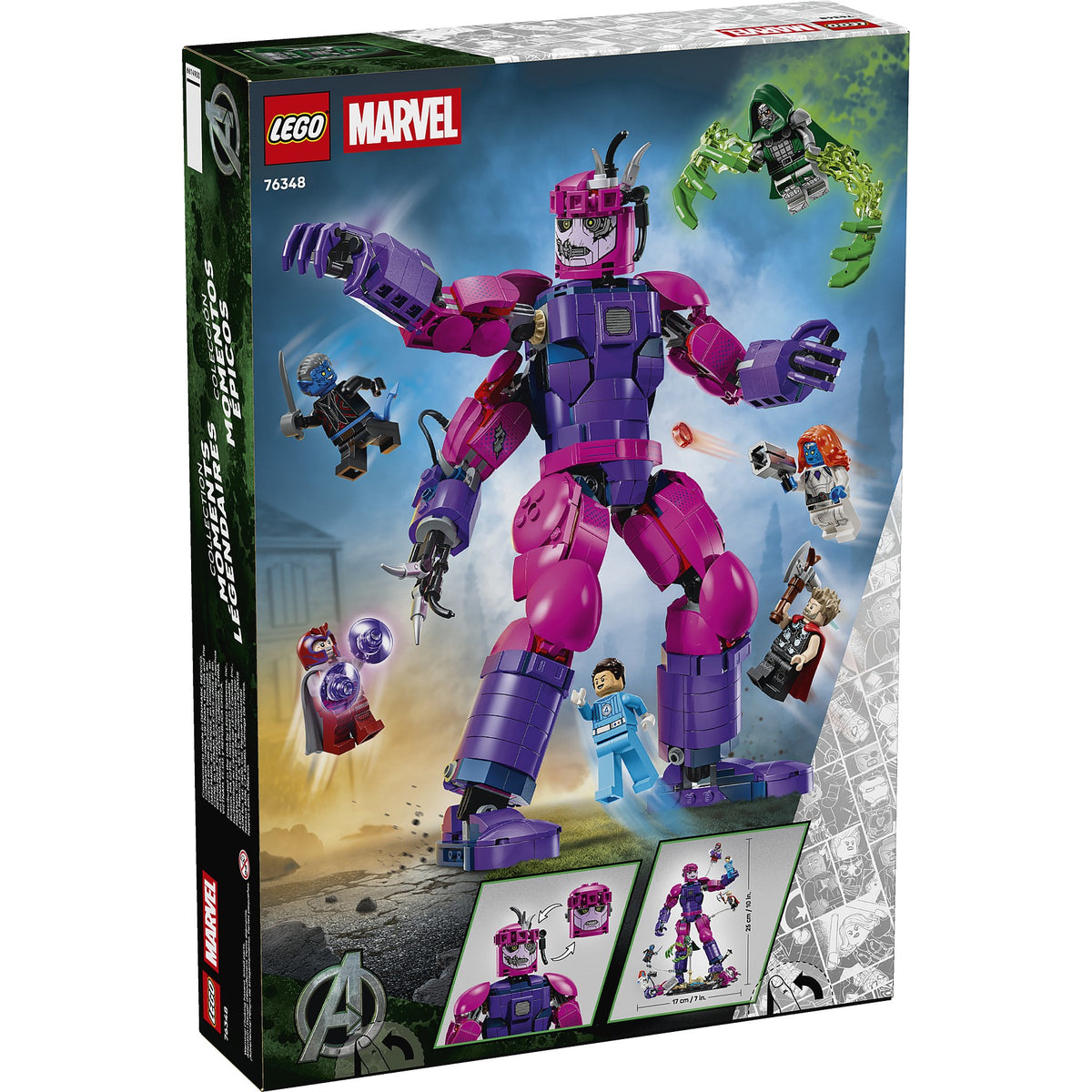 LEGO 76348 Epic Battle Avengers Doomsday - Marvel Super Heroes