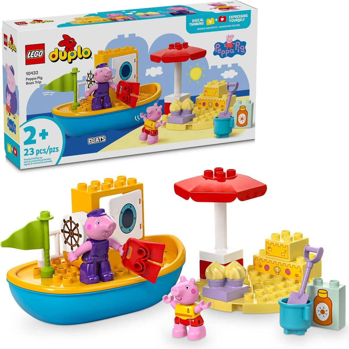 LEGO® 10432 Peppa Pig Boat Trip - DUPLO®