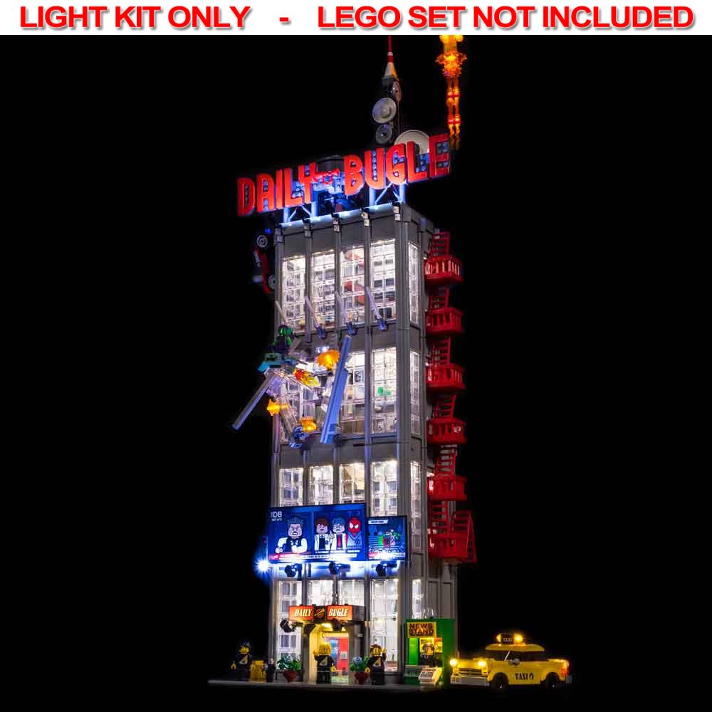 Light My Bricks - LIGHT KIT for LEGO® Daily Bugle 76178