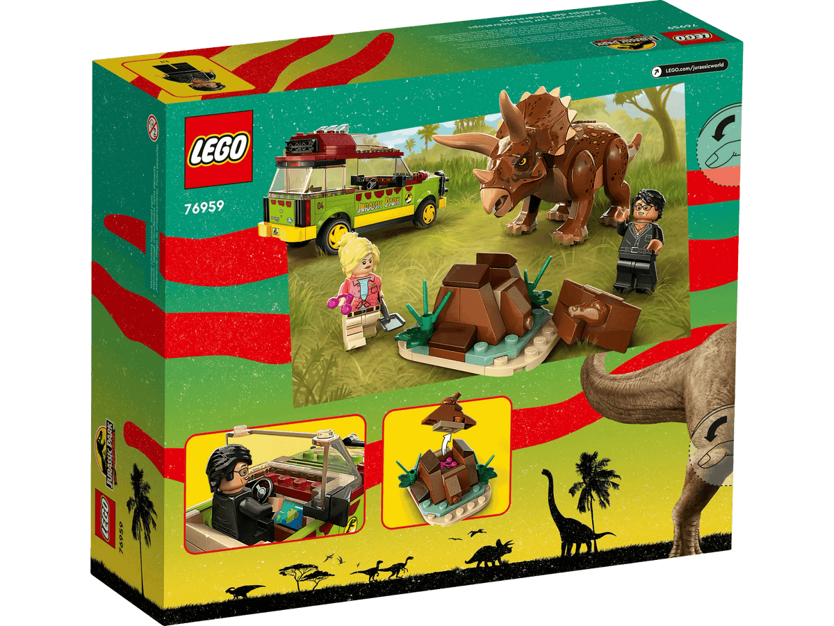 LEGO® 76959 Triceratops Research - Jurassic World™