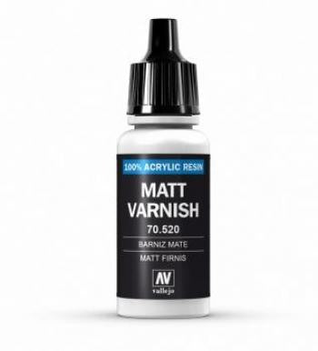 VALLEJO MODEL COLOR ACRYLIC PAINT MATT VARNISH 70520