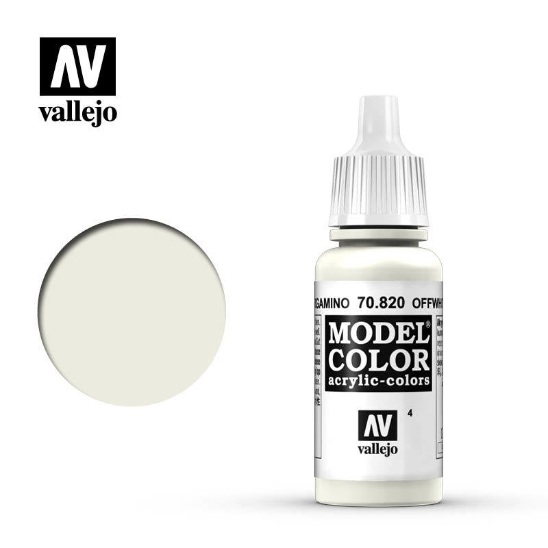 VALLEJO MODEL COLOR OFFWHITE 17ML AV70820