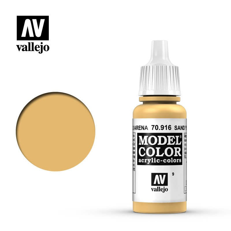 VALLEJO MODEL COLOR SAND YELLOW 17ML AV70916