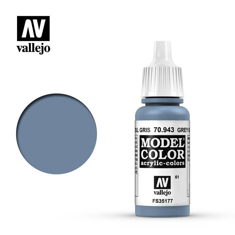 VALLEJO MODEL COLOR GREY BLUE 17ML AV70943
