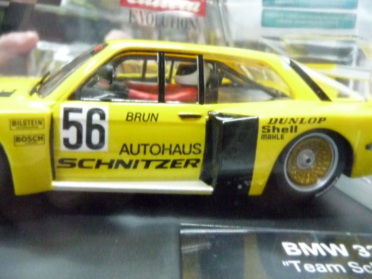 CARRERA - EVOLUTION 1:32 - BMW 320 TURBO TEAM SCHNITZER NO. 56 - SLOT CAR ALSO SUITS SCALEXTRIC