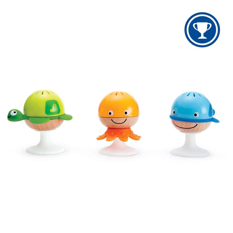 Hape - Stay-put Rattle Set
